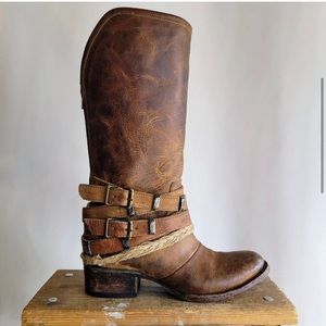 Freebird leather boots , cowgirl boots , size 7
